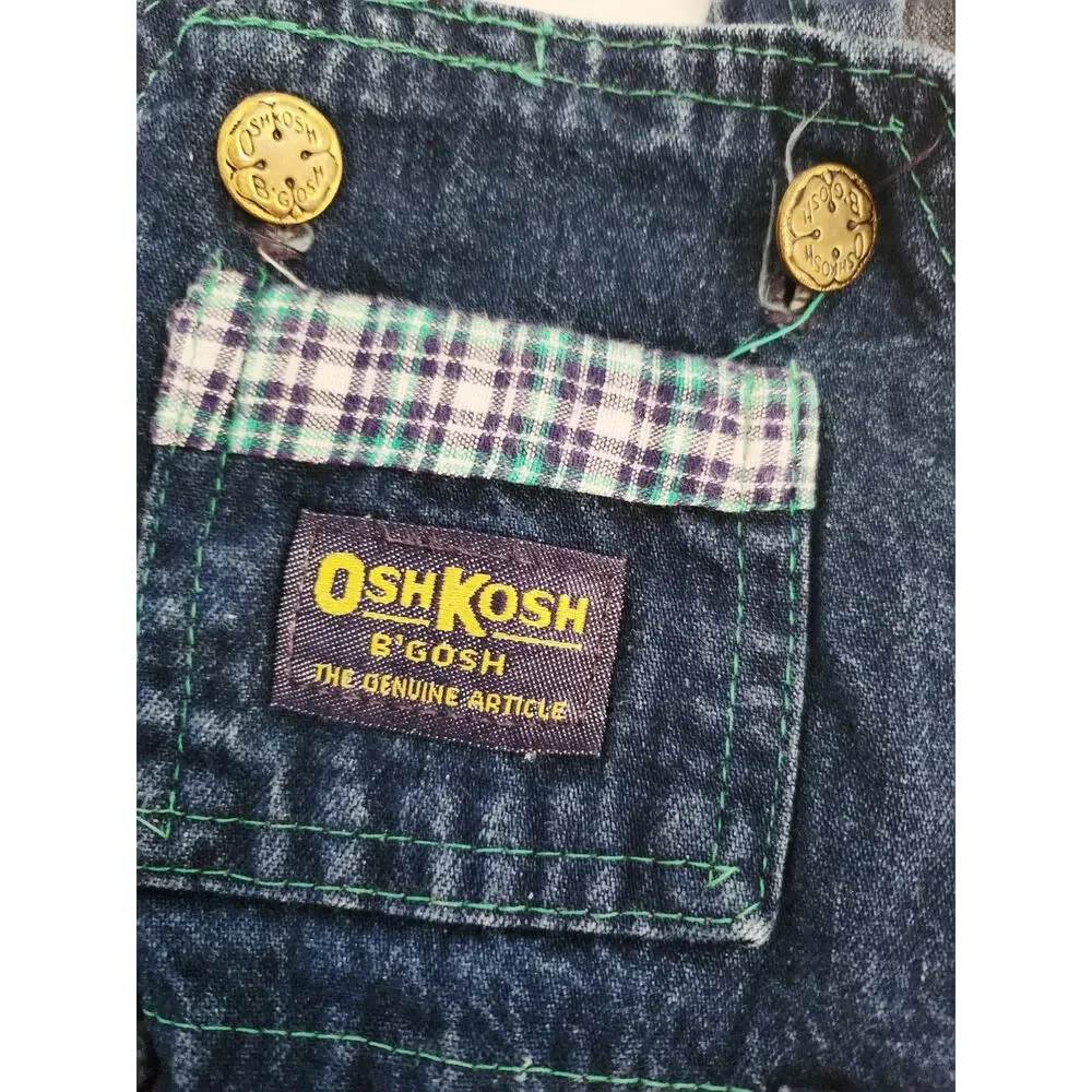 12M Vintage Osh Kosh B'gosh Overalls